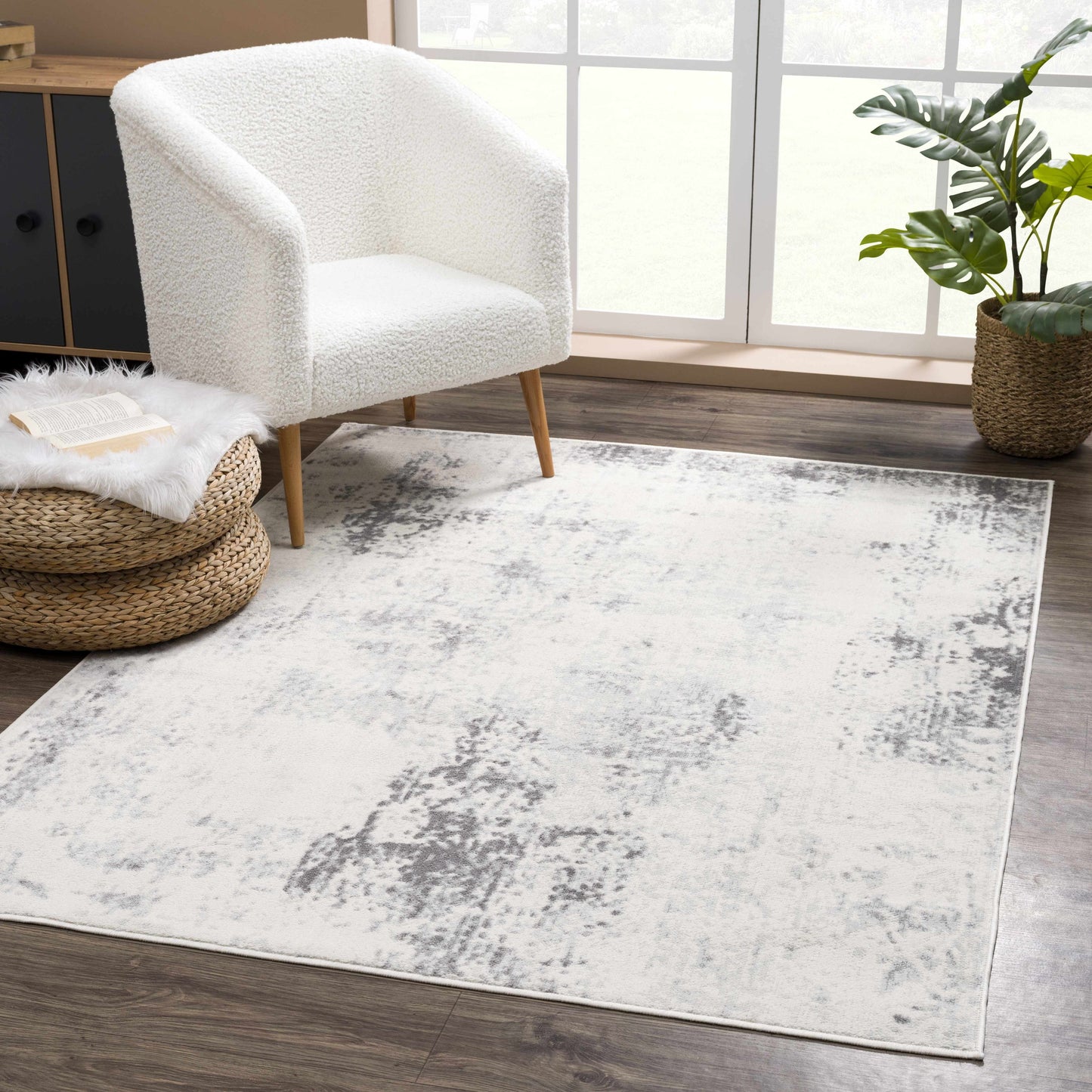 Tigrima Gray & Ivory 2321 Area Rug